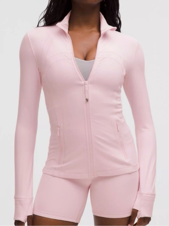 lululemon athletica Jackets & Blazers - lululemon Define Cropped Jacket Nulu, light pink